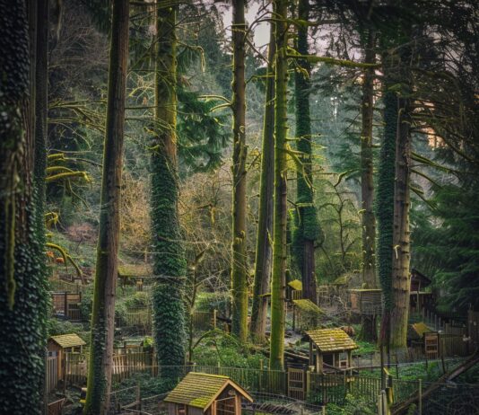 Het oude bos en zijn rijke biodiversiteit