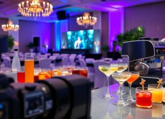 Verhoog de sfeer van je evenement met unieke drankstations